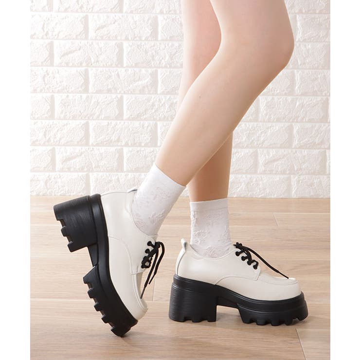 フェイクレザー 厚底 ストラップ | レースレディース  | 詳細画像13 