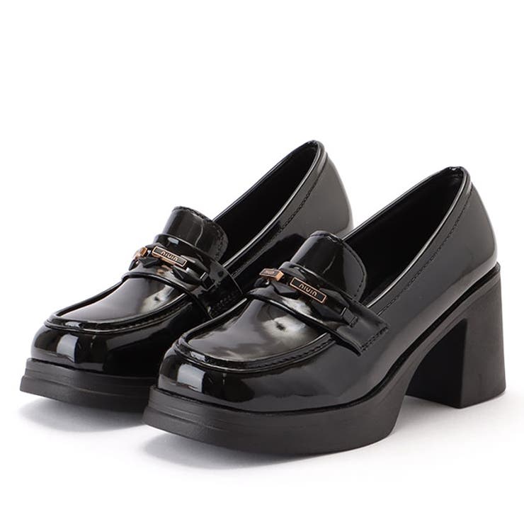 エナメル調 チェーン付き ハイヒール | レースレディース  | 詳細画像1 