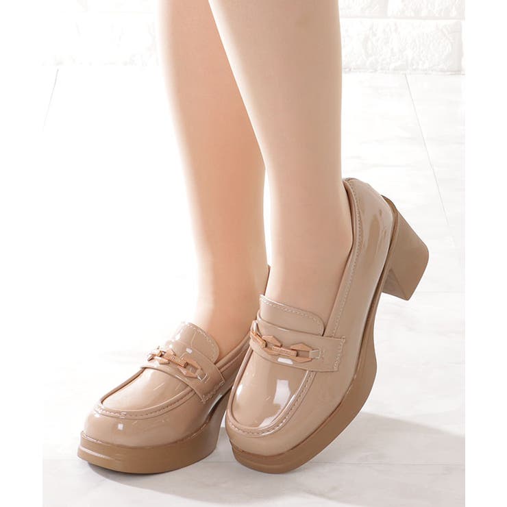 エナメル調 チェーン付き ハイヒール | レースレディース  | 詳細画像10 