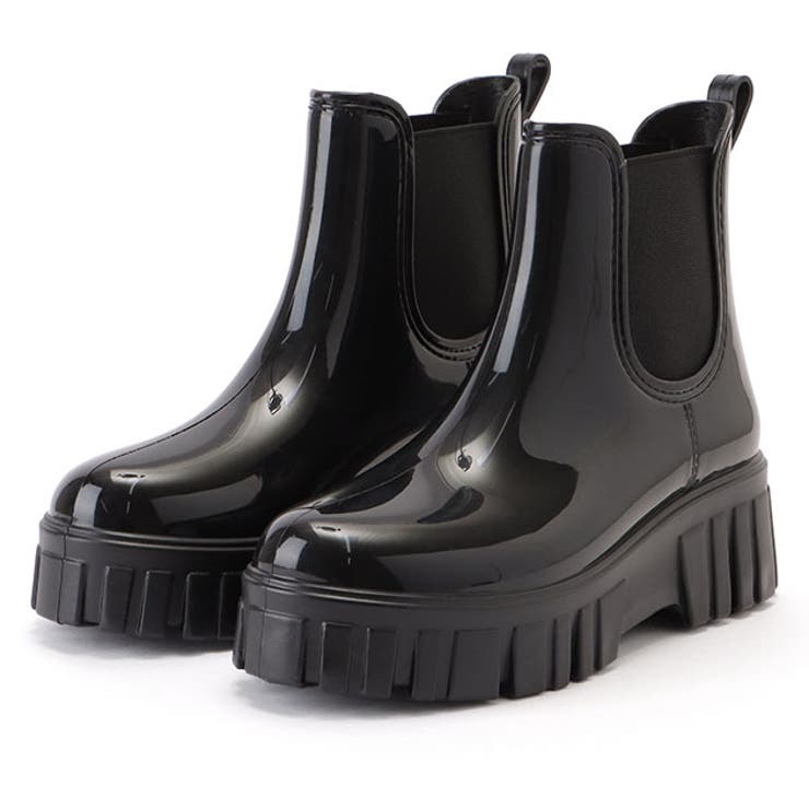 エナメル風 サイドゴア 厚底 | レースレディース  | 詳細画像1 