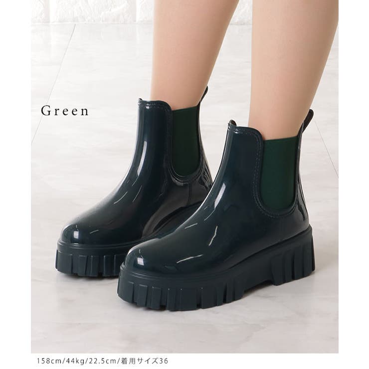 エナメル風 サイドゴア 厚底 | レースレディース  | 詳細画像7 