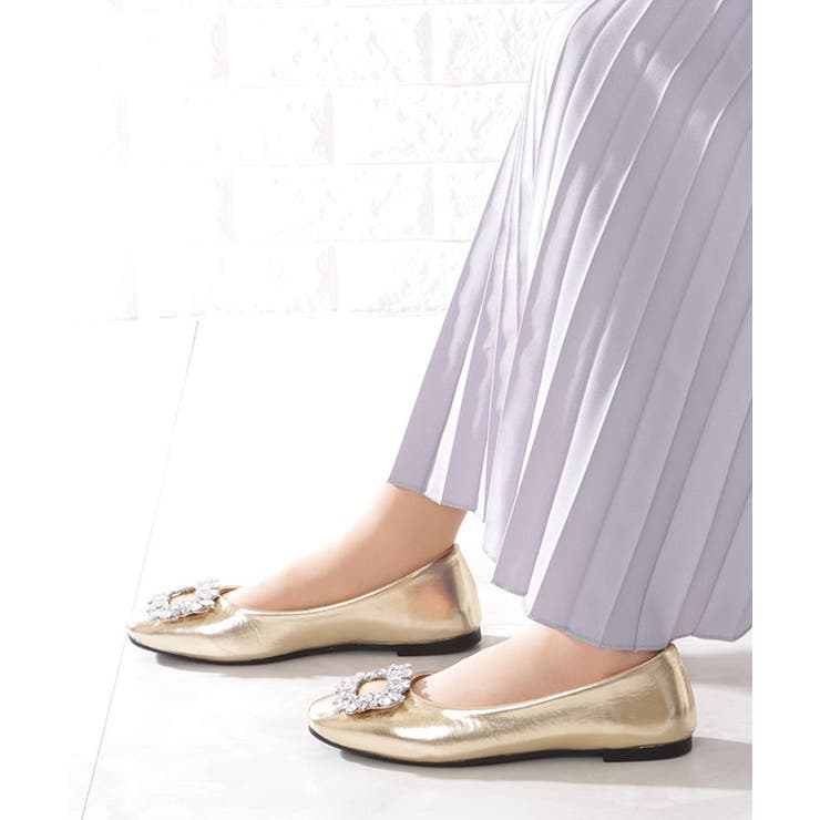 ビジュー バックル付き メタリック | レースレディース  | 詳細画像11 