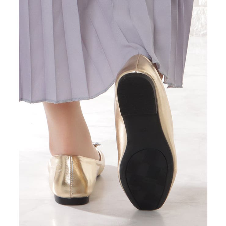 ビジュー バックル付き メタリック | レースレディース  | 詳細画像12 