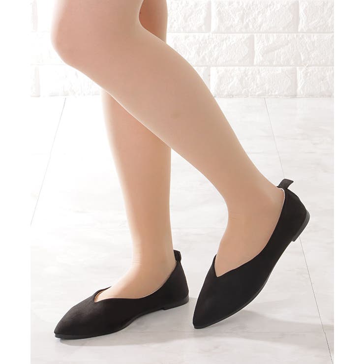 スエード調 ポインテッド Vカット | レースレディース  | 詳細画像4 