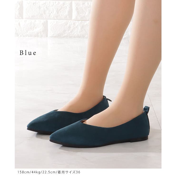 スエード調 ポインテッド Vカット | レースレディース  | 詳細画像7 