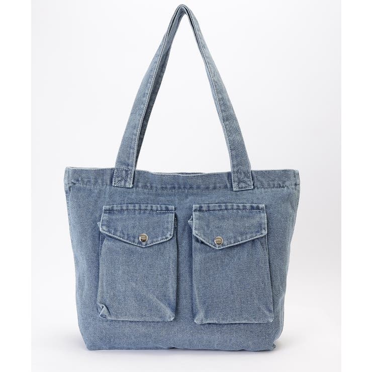 パッチポケット付き デニム ビッグ | レースレディース  | 詳細画像8 