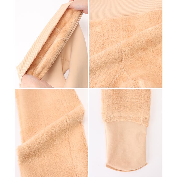 ソリッドカラー 厚手 保温 | レースレディース  | 詳細画像15 