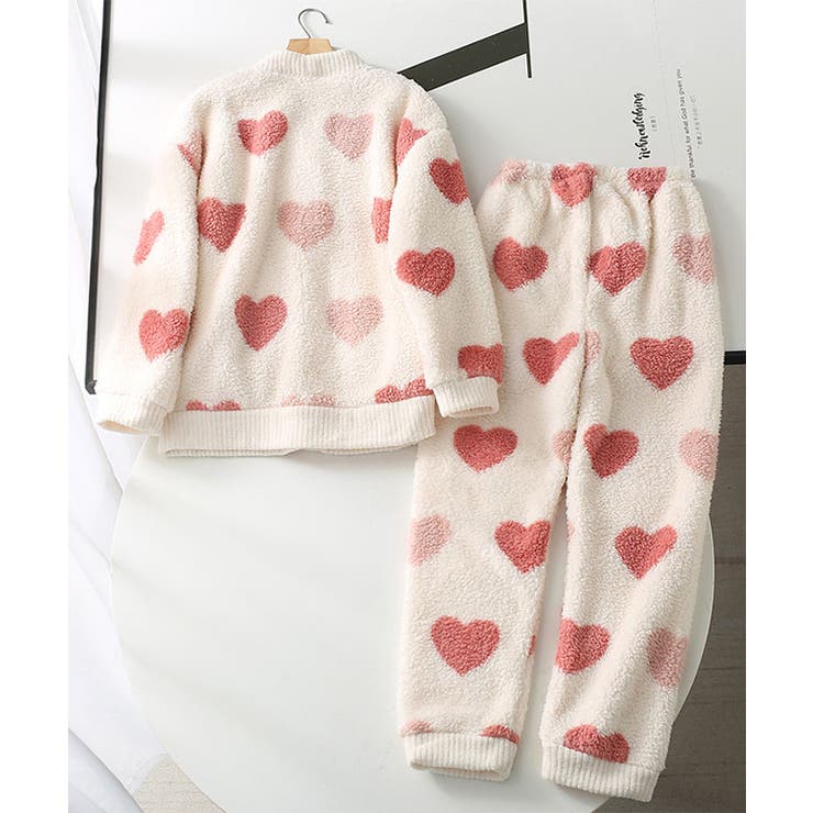 Vネック ハート柄 前開き | レースレディース  | 詳細画像9 