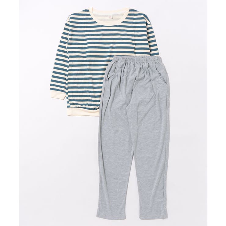 クルーネック カップ付き ボーダー | レースレディース  | 詳細画像16 