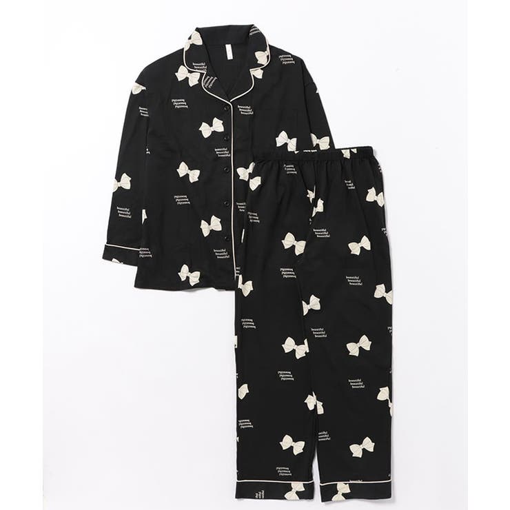 リボン プリント 前開き | レースレディース  | 詳細画像16 