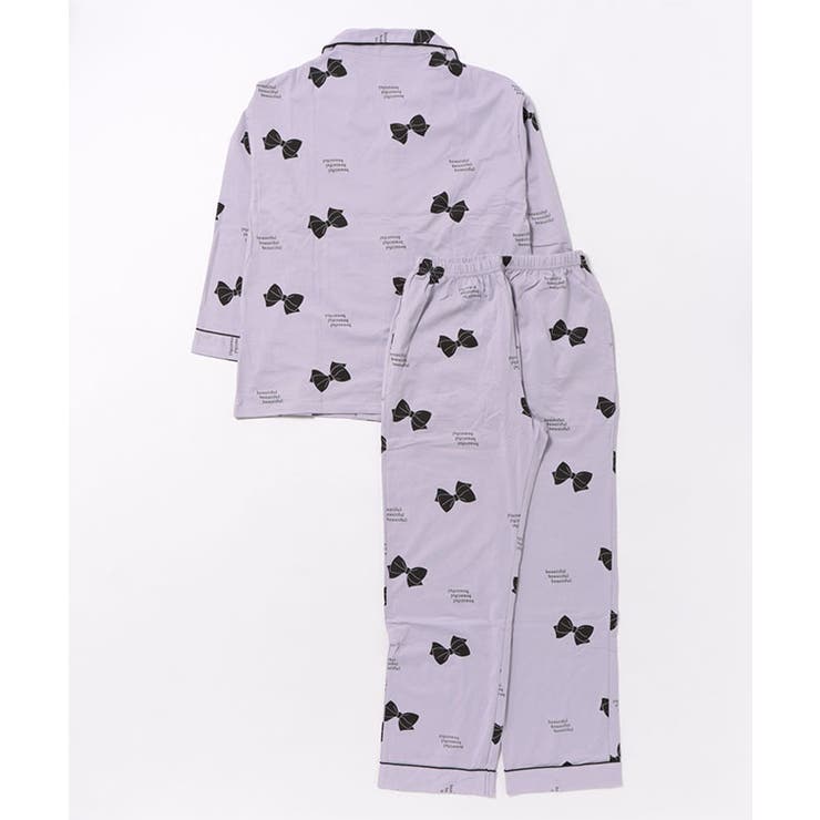 リボン プリント 前開き | レースレディース  | 詳細画像18 