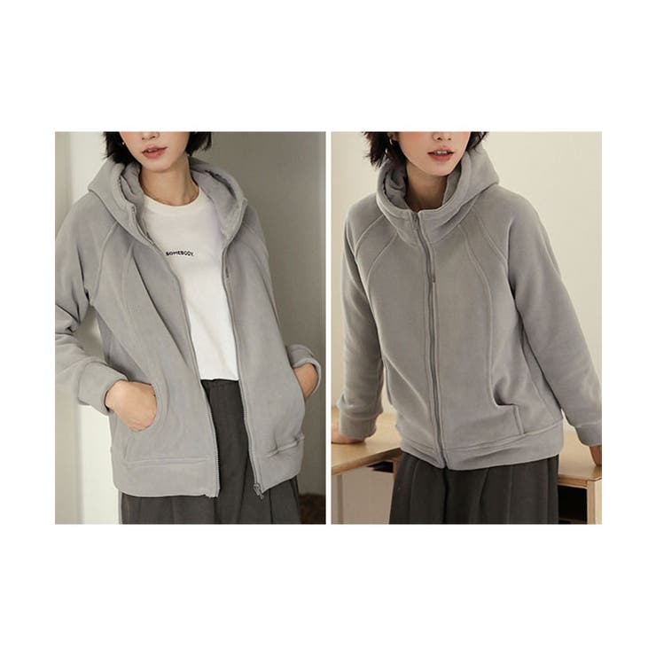 スタンドカラー ジップアップ パイピング | レースレディース  | 詳細画像7 