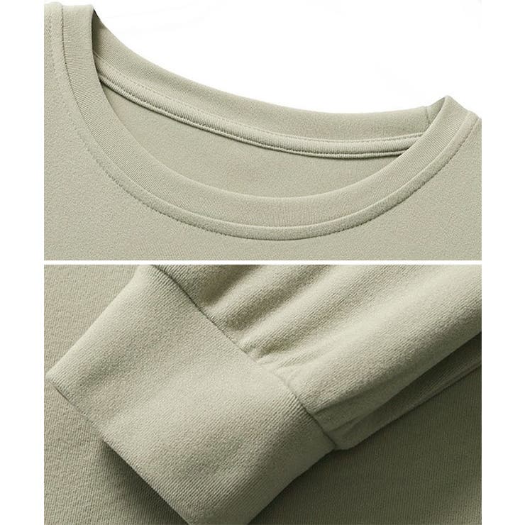 配色 クルーネック 長袖 | レースレディース  | 詳細画像12 