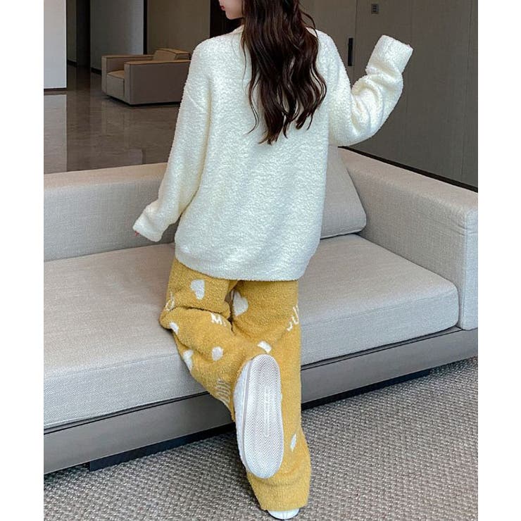 ポップコーン柄 ロゴ 長袖 | レースレディース  | 詳細画像10 