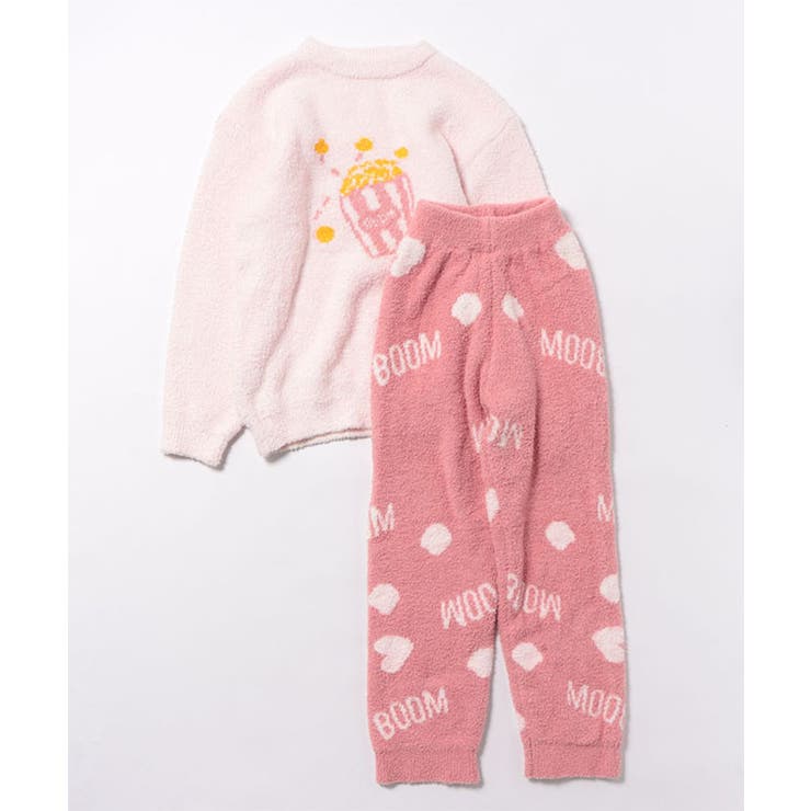 ポップコーン柄 ロゴ 長袖 | レースレディース  | 詳細画像11 