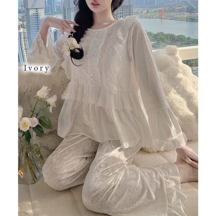 ベロア リボン レース | レースレディース  | 詳細画像15 