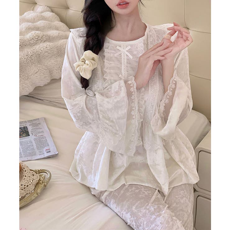 ベロア リボン レース | レースレディース  | 詳細画像18 