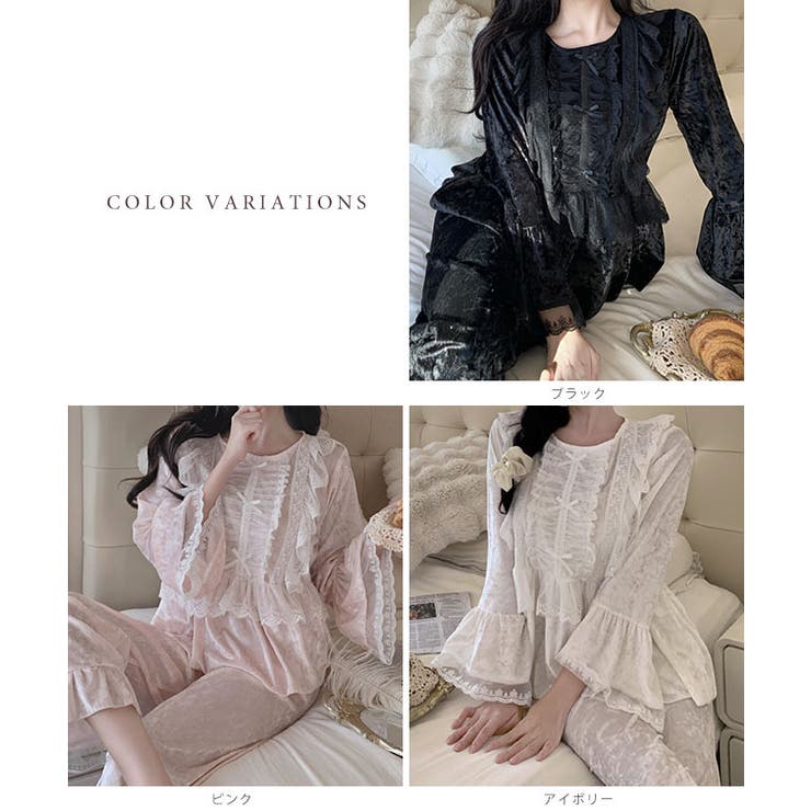 ベロア リボン レース | レースレディース  | 詳細画像2 