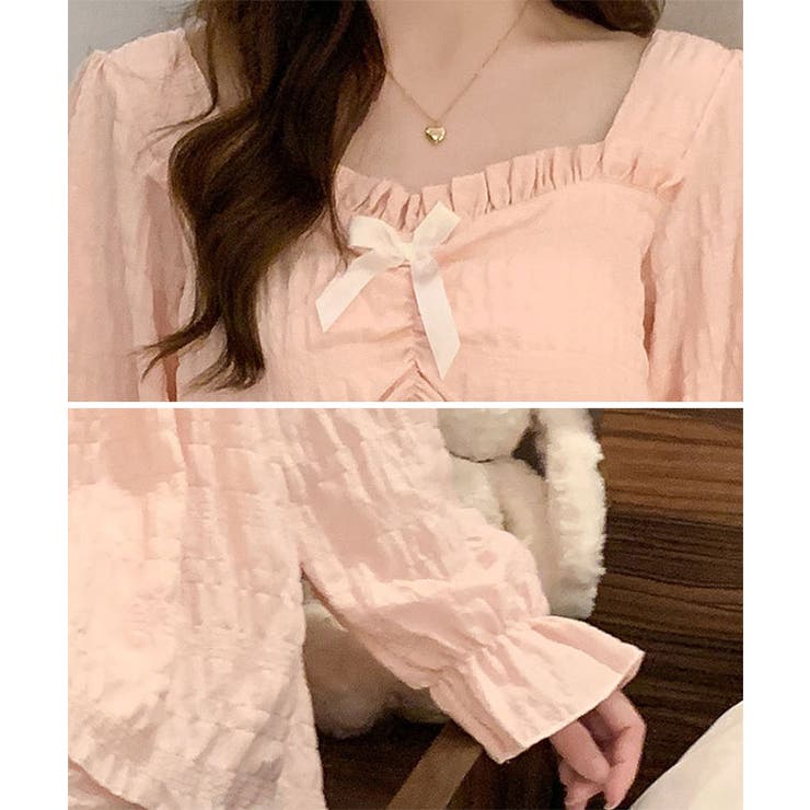 フロント リボン ギャザー | レースレディース  | 詳細画像16 