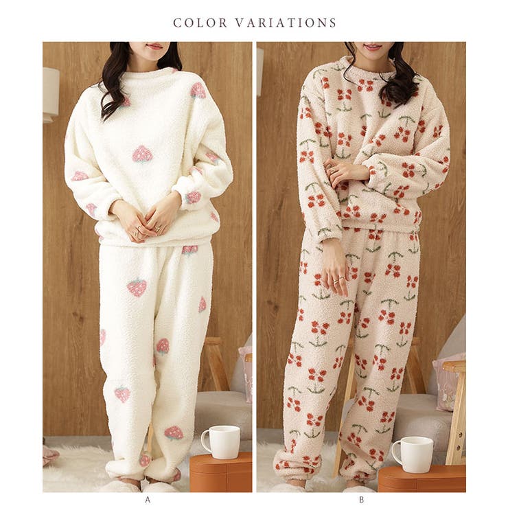 クルーネック 配色 モチーフ柄 | レースレディース  | 詳細画像2 