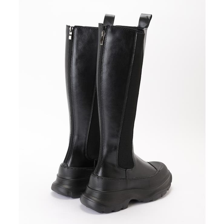 レザー調 サイドゴア スポーティー | レースレディース  | 詳細画像14 