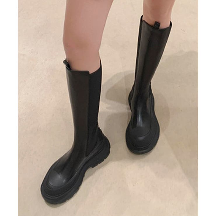 レザー調 サイドゴア スポーティー | レースレディース  | 詳細画像4 