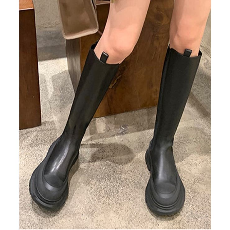 レザー調 サイドゴア スポーティー | レースレディース  | 詳細画像6 