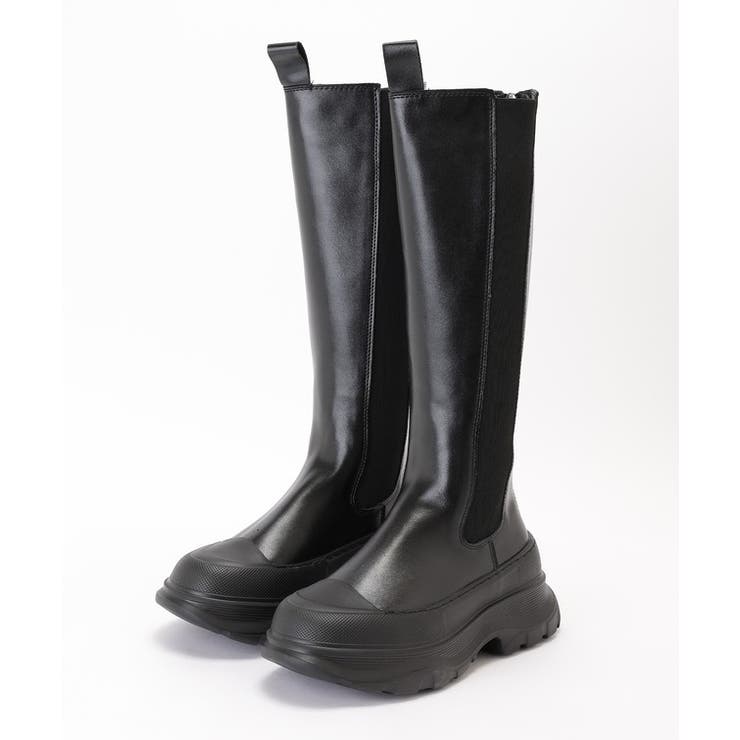 レザー調 サイドゴア スポーティー | レースレディース  | 詳細画像9 