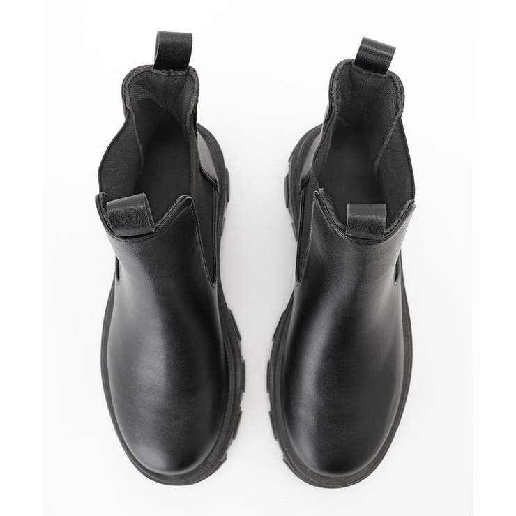 レザー調 トタンクソール サイドゴア | レースレディース  | 詳細画像10 