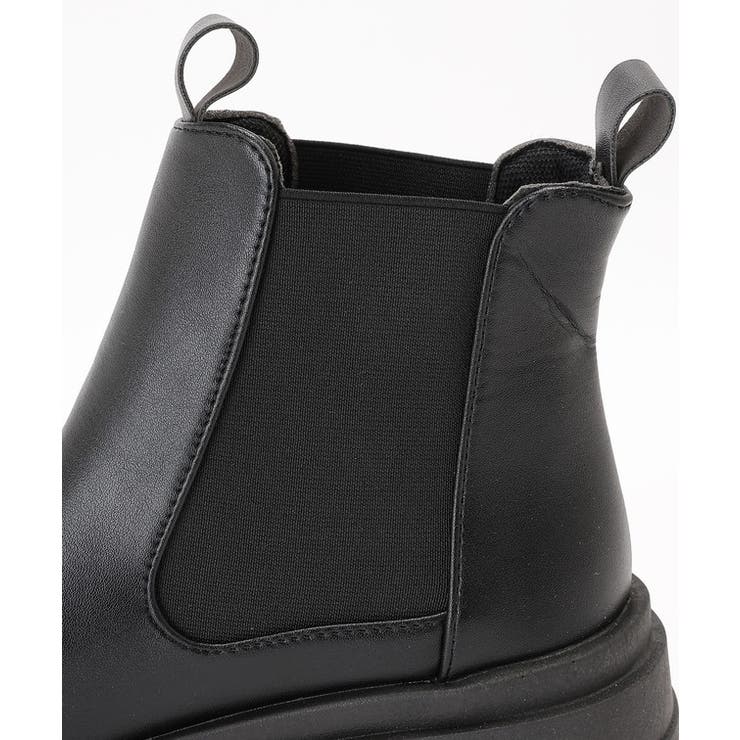 レザー調 トタンクソール サイドゴア | レースレディース  | 詳細画像12 