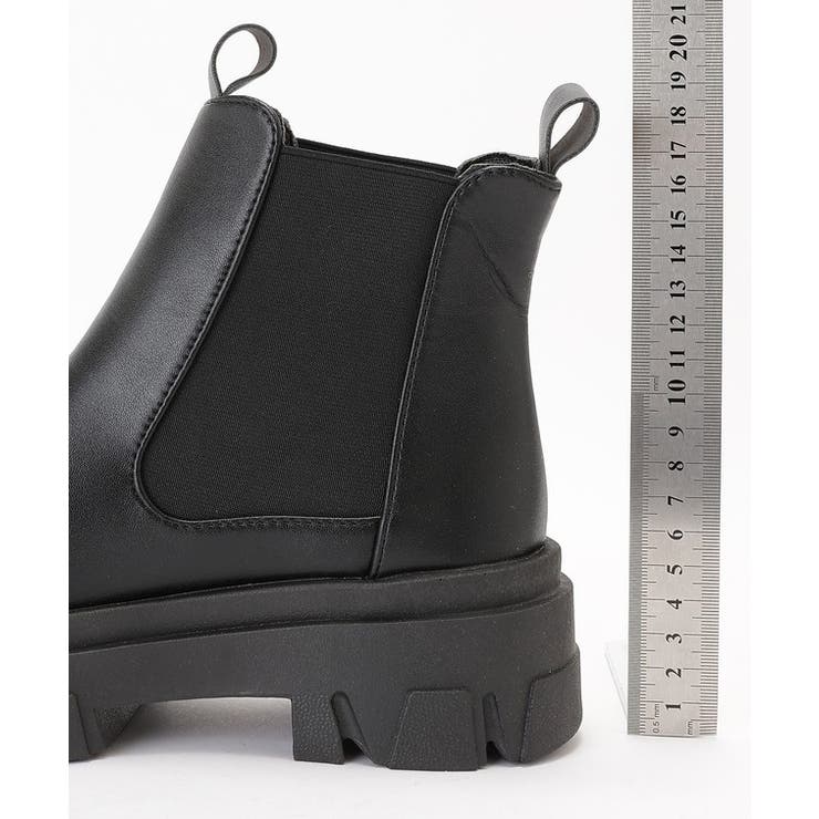 レザー調 トタンクソール サイドゴア | レースレディース  | 詳細画像13 