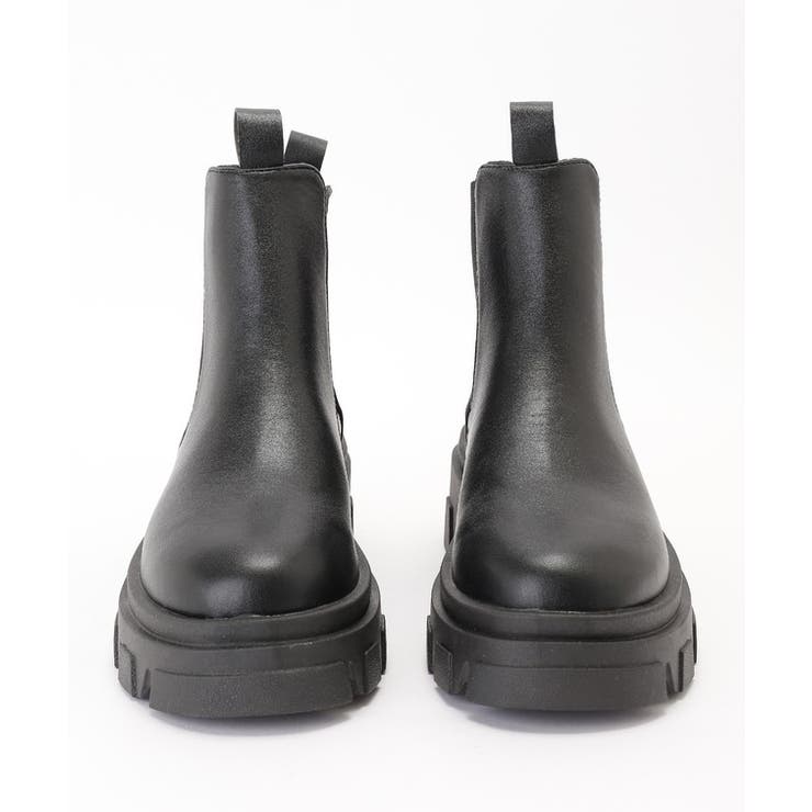 レザー調 トタンクソール サイドゴア | レースレディース  | 詳細画像5 