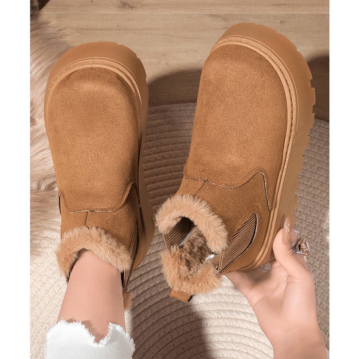 スエード調 ファー サイドゴア | レースレディース  | 詳細画像11 