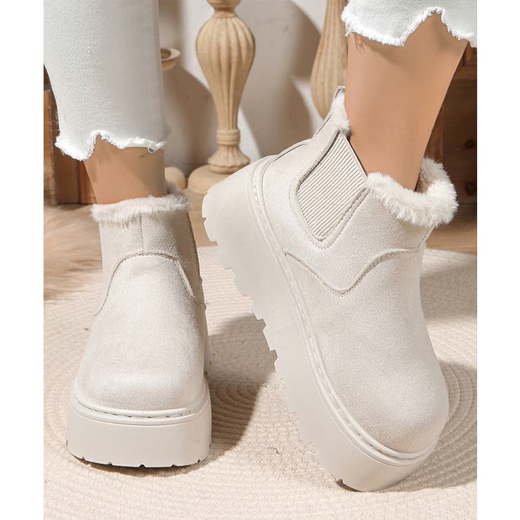 スエード調 ファー サイドゴア | レースレディース  | 詳細画像14 