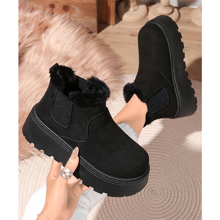 スエード調 ファー サイドゴア | レースレディース  | 詳細画像6 