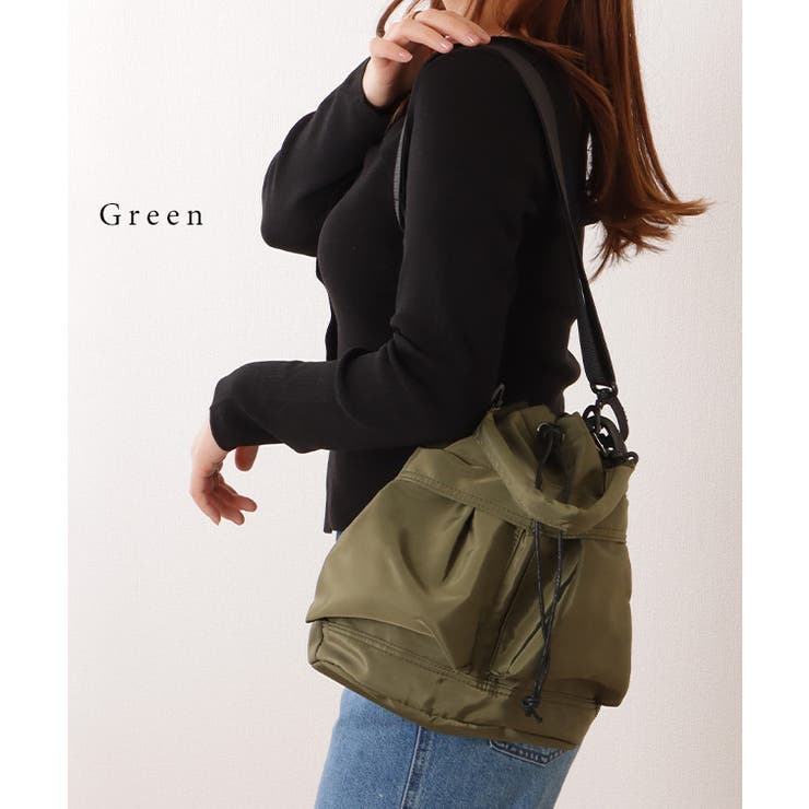 ダブルストラップ ミリタリー 巾着 | レースレディース  | 詳細画像11 