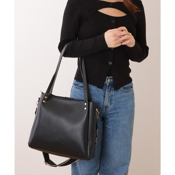 フェイクレザー ベーシック スクエア | レースレディース  | 詳細画像6 