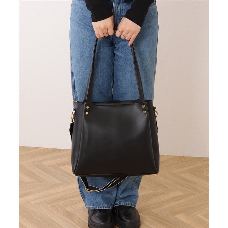 フェイクレザー ベーシック スクエア | レースレディース  | 詳細画像7 