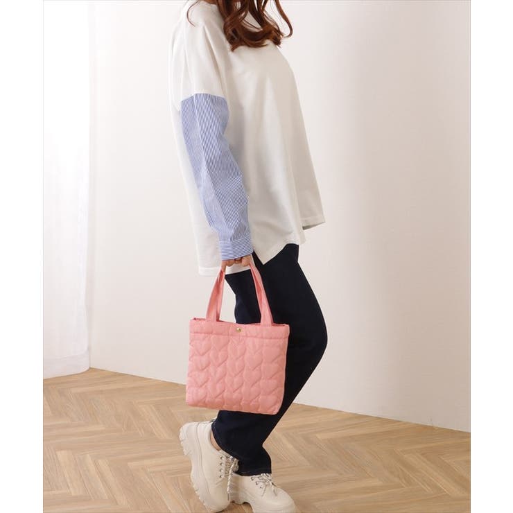 ハート キルティング 内ポケット付き | レースレディース  | 詳細画像15 