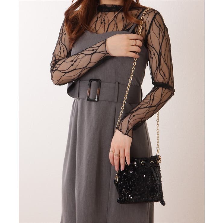 スパンコール 2WAY 巾着 | レースレディース  | 詳細画像4 