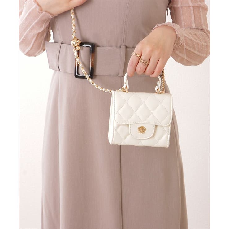 フラワーモチーフ付き 2WAY キルティング | レースレディース  | 詳細画像15 