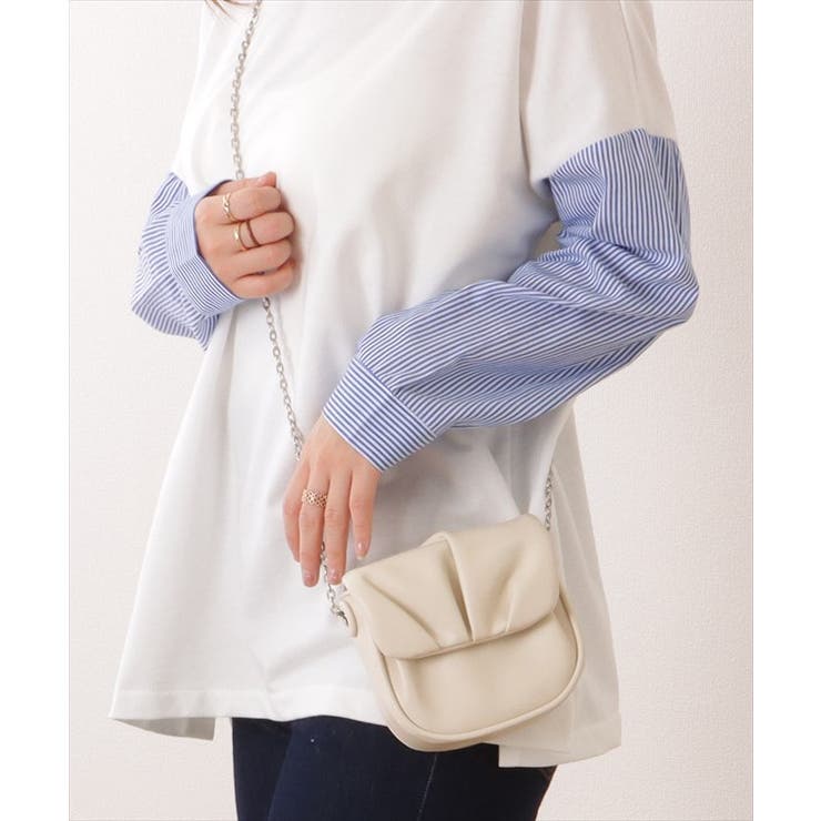 アイボリー | フェイクレザー 2WAY コンパクト | レースレディース 