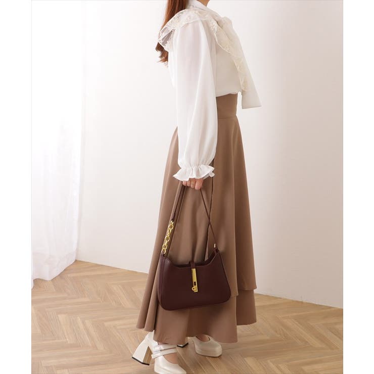 フェイクレザー バックル付き スリム | レースレディース  | 詳細画像9 