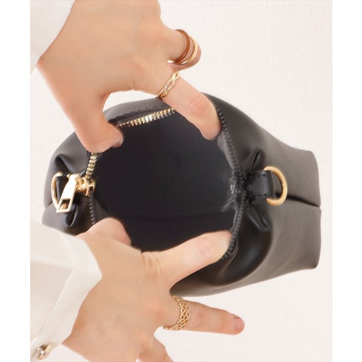 2WAY レザー調 スクエア | レースレディース  | 詳細画像6 