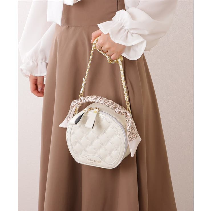 スカーフハンドル キルティング ラウンド | レースレディース  | 詳細画像16 