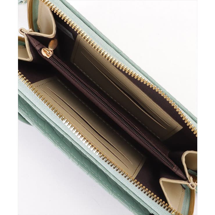 クロコダイル 型押し コンパクトショルダー | レースレディース  | 詳細画像19 