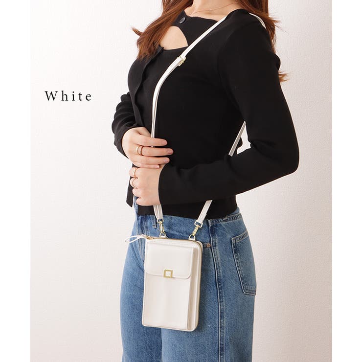 フェイクレザー コンパクト スクエア | レースレディース  | 詳細画像14 