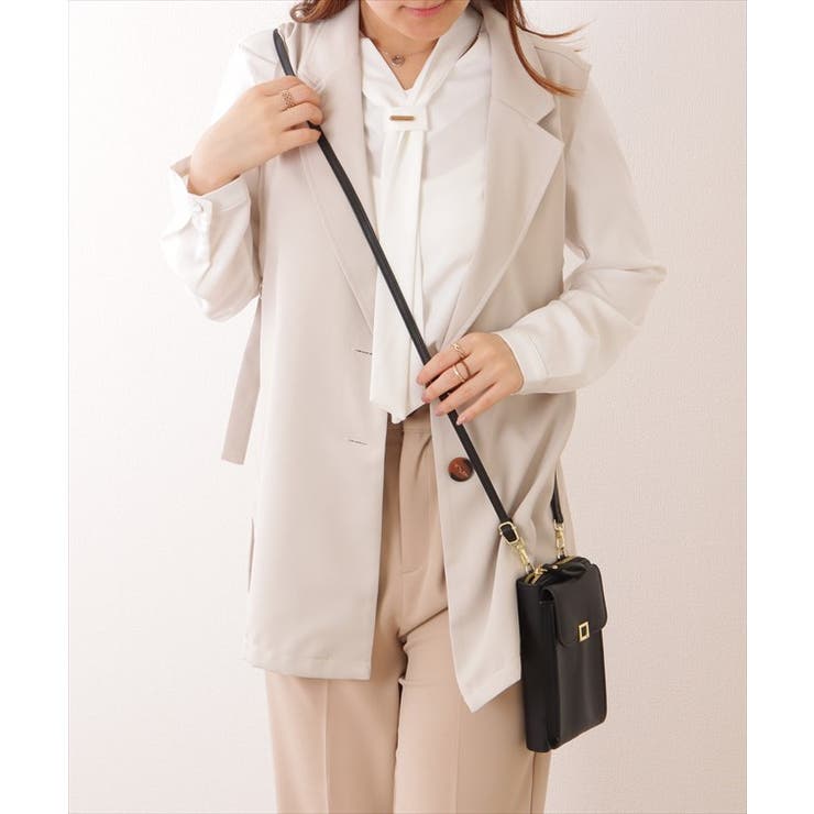 フェイクレザー コンパクト スクエア | レースレディース  | 詳細画像4 