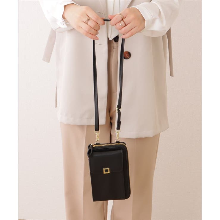 フェイクレザー コンパクト スクエア | レースレディース  | 詳細画像6 