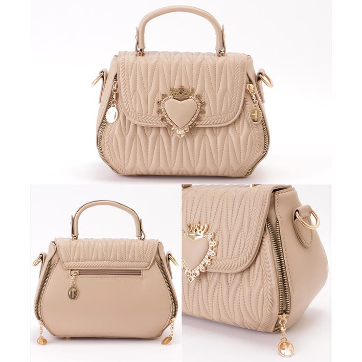 ハートバックル付き キルティング 2WAY | レースレディース  | 詳細画像19 